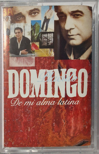 Cassette De Plácido Domingo De Mi Alma Latina (212-2730-2873
