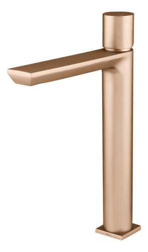 Monocomando Para Banheiro Bica Alta Elegance Champanhe Fani