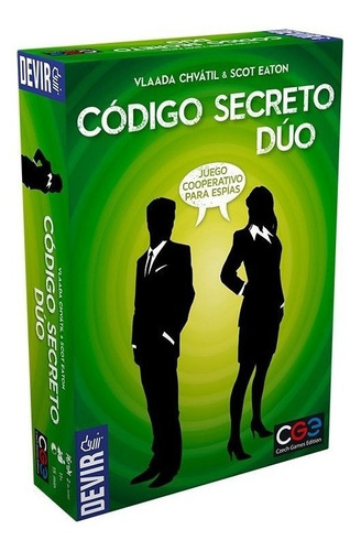 Código Secreto Dúo  Juego De Mesa  Devir 