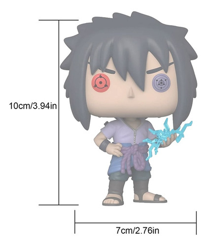 Funko Pop Sasuke Rinnegan 1023 Naruto Exclusivo Glow Chase
