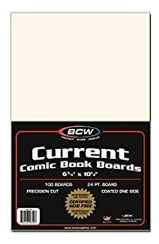 1 x 100 tamaño Actual Comic Book Bags & Boards Combo Bundle