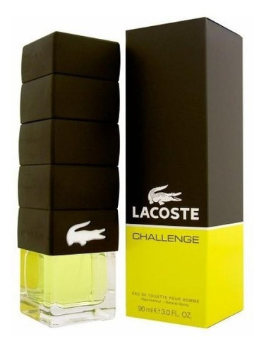 Perfume Lacoste Challenge 90 Ml Caballero, Original