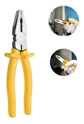 Kit Com 3 Alicates Tramontina Corte, Bico Fino E Universal