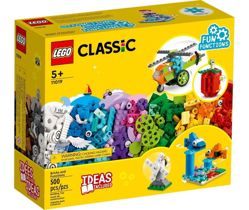 Lego® Classic - Ladrillos Y Funciones (11019) Cantidad de piezas 500