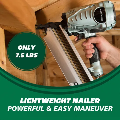Neumatic Clavator Metabo Hpt Nr90aes1, C/ Charger Of 2...