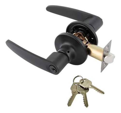 Cerradura para puerta abatible Dexter 6676 color negro