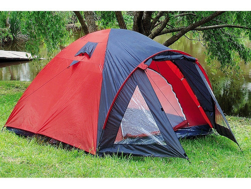 Carpa Storm Alpes Igloo P/ 4 Personas Con Techo Aluminizado