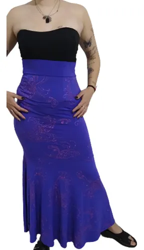 Pollera Corte Sirena MercadoLibre