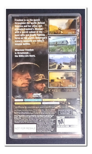 Socom U. S. Navy Seal Fireteam Bravo Juego Psp FĂsico (Usado)