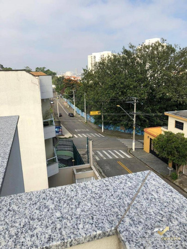 Cobertura À Venda, 100 M² Por R$ 320.000,00 - Vila Camilópolis - Santo André/sp - Co0551