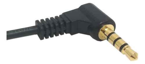 Xiwai 90 Grados En Ángulo Recto 3,5 Mm 4 Polos Audio Estéreo