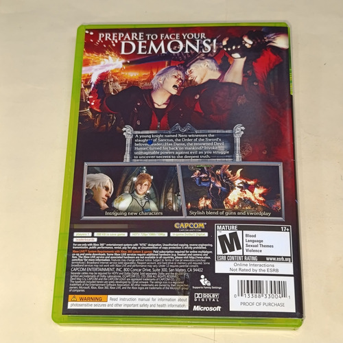 Devil May Cry 4 Español Xbox 360 (Reacondicionado)