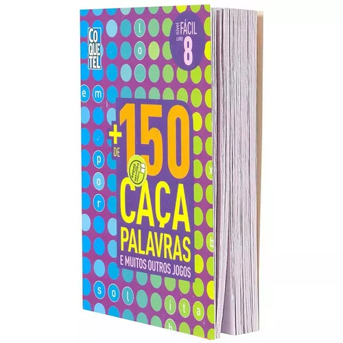 COQUETEL - MAIS DE 150 CACA PALAVRAS - NIVEL FACIL - LV. 02 - Selecta Livros