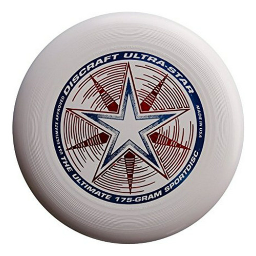 Discraft Destruye 175 Gramos Ultra Star Sport Disc. Blanco