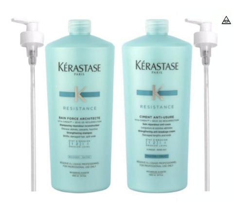 Kerastase Kit Resistance Architecte Reparador Pelo Dañado