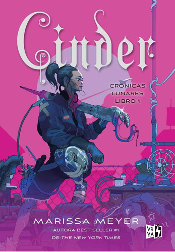 Cinder Cronicas Lunares 1 Marissa Meyer Nueva Tapa V & R Mar