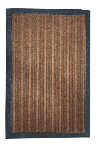 Tapete Sanitizante Capacho Descontaminante 60x40 - Marrom