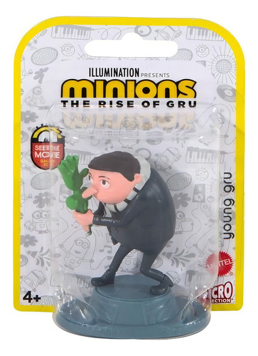 Boneco Minions - Mini Figuras Roulette - Gru - Mattel