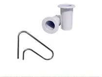 Comprar Pasamano Exterior Largo 2 Vainas Pileta Piscina Inox Vulcano