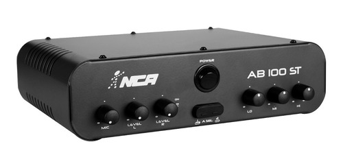 Amplificador Ll Nca Stereo Ab 100 St 60wrms Som Ambiente