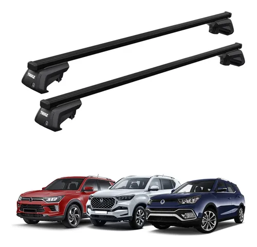 comprar Rack De Teto Travessa Ssangyong Thule Smartrack Xt Bagageiro