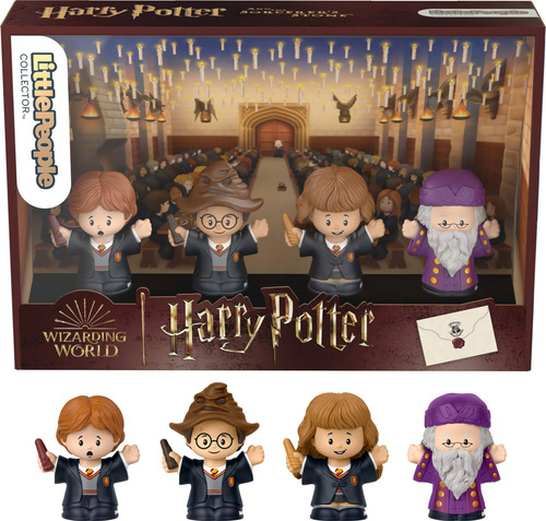 Set De 4 Figuras Harry Potter Collector Edición Especial