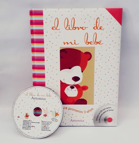 Album De Fotos De Bebé Unisex Con Canciones De Bebé Cd`s