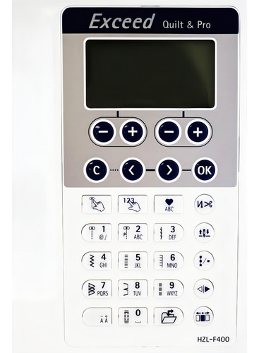 Juki Hzl-f400 Exceed Series Máquina De Coser Para Computad. Color Blanco