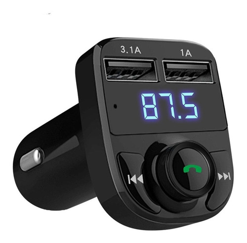 Receptor Bluetooth Autos Transmisor Fm Mp3 Carga Rapida Usb