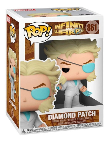 Imagen 3 de 3 de Funko Pop Marvel Infinity Warps - Diamond Patch