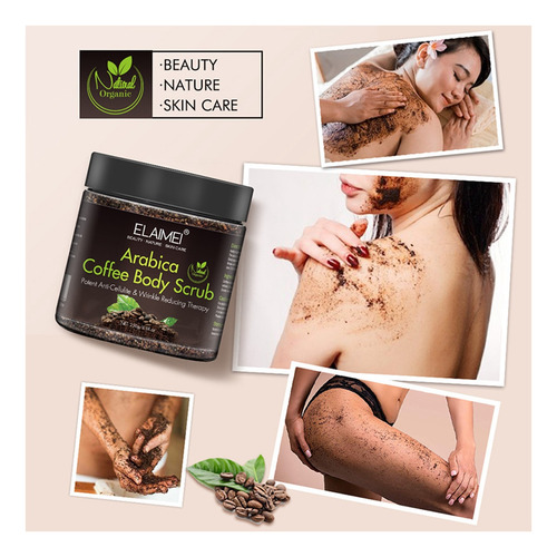 Exfoliante, Exfoliante Y Limpiador Corporal N Coffee Scrub