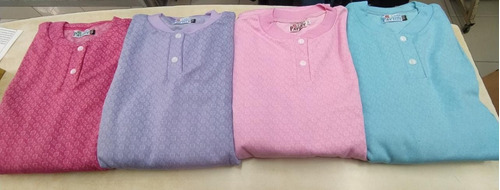 Imagen 6 de 10 de Pijama Mujer De Invierno Yacard Con Cartera Abrigado