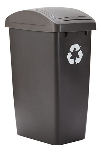 Bote Reciclaje Basura Rubbermaid® Tapa Balancín, 47.3 Litros