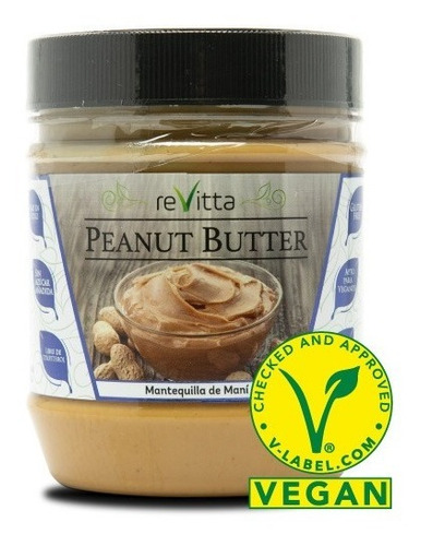 Mantequilla De Mani Peanut Butter 500 Grs. Revitta Wellness