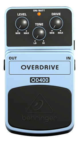 Pedal Overdrive Behringer Od-400 +envio+ Rocker Music