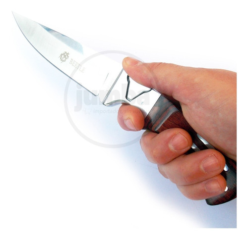 Cuchillo Cazador 3 Bowie Deluxe Combate Caza Outdoor Acero