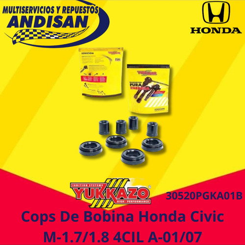 Chupones Para Bobina Honda Civic