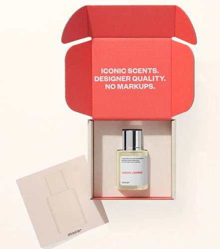 Perfume De Dossier Para Mujer Ambery Jasmine Volumen De La Unidad 50 Ml