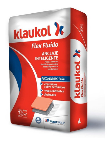 Adhesivo Klaukol Flex Fluido 30 Kg