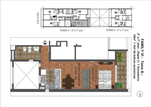 Imagen 24 de 31 de 1 Dormitorio Con Opción De Cocheras