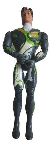 Mattel, Max Steel Traje De Combate Verde Con Azul 