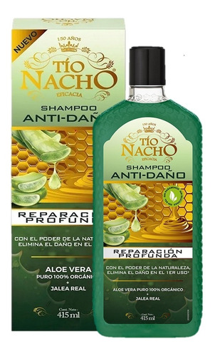 Tío Nacho Anti Daño Reparación Profunda Shampoo X 415ml