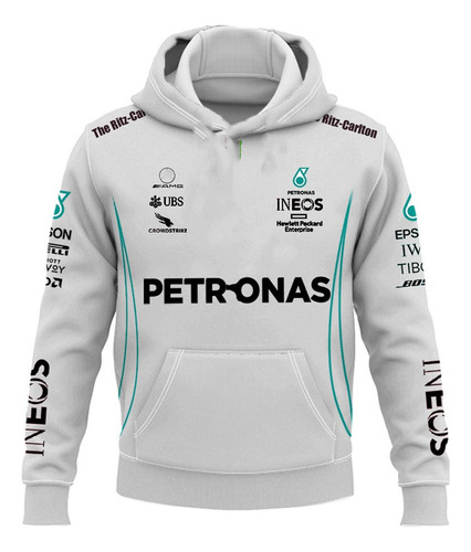 Sudadera Casual Con Capucha Mercedes Benz Keto F1 Petronas M