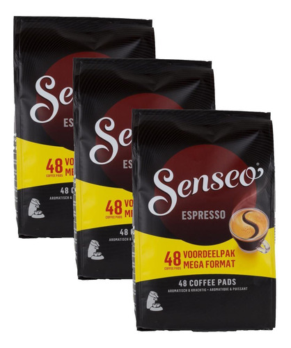 Douwe Egberts, Senseo, Espresso, 48 Capsulas De Cafe, Intens