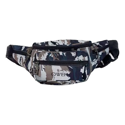 Riñonera Deportiva Hombre Tactica Xl Grande Camuflada New