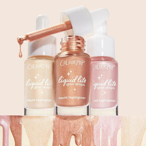 Colourpop Set 3 Iluminadores Liquidos Glow Drops