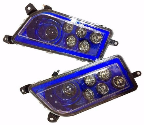 Faros Principales Led Azul Polaris Rzr 900 1000 Turbo Xp