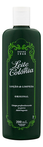  Loção de Limpeza Original Leite de Colônia Frasco 200ml