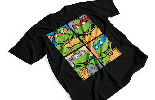 Camiseta As Tartarugas Ninja Tmnt Retro Nostalgia