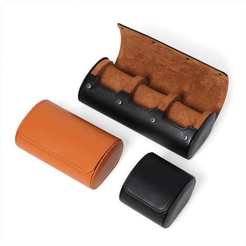 Estuche De Almacenamiento Para Relojes, Caja 1 Ranura Negro